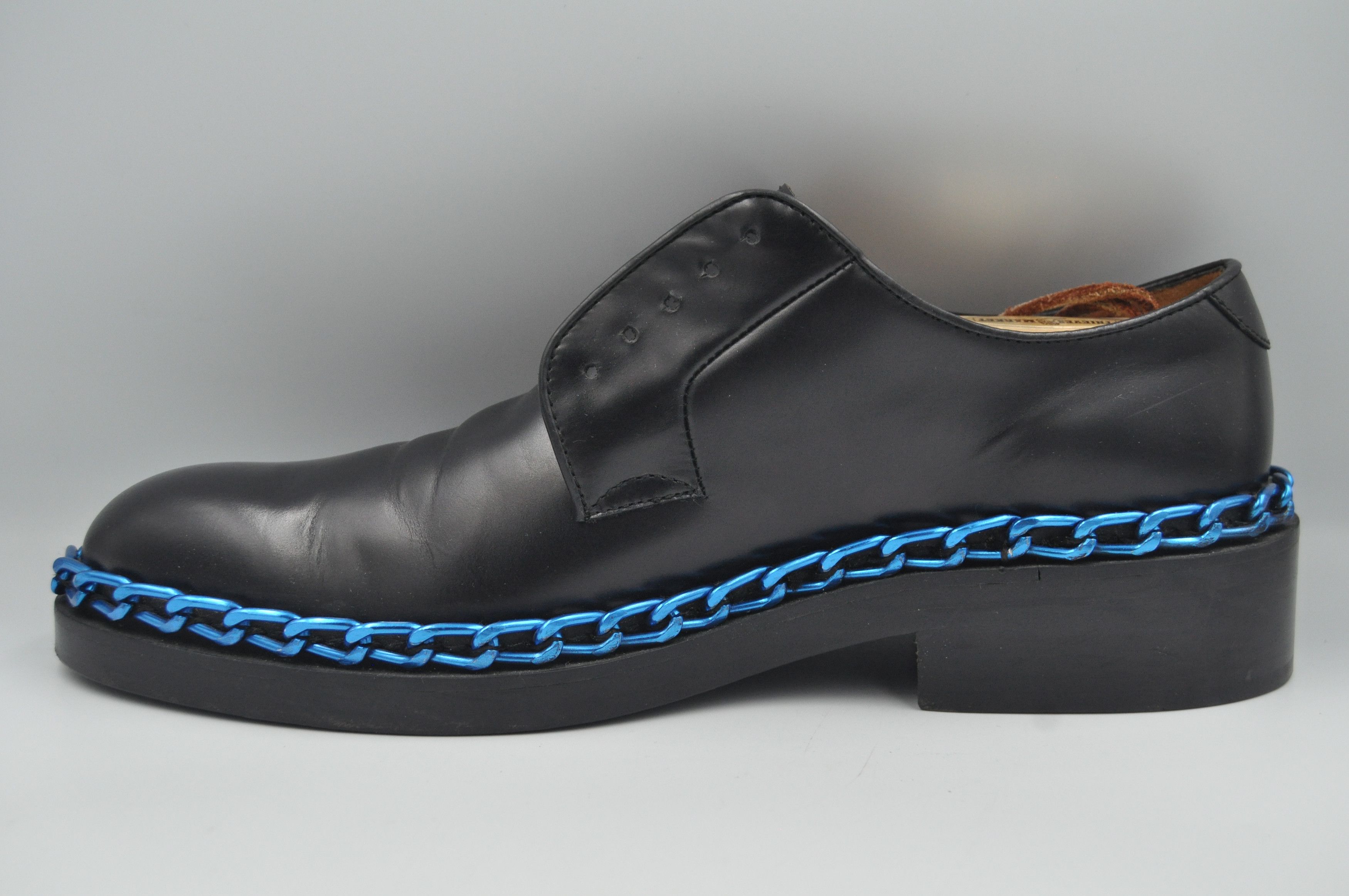 Raf Simons Raf Simons - S/S 13 - Chain-Trimmed Derby Size US 9 / EU 42 - 3 Thumbnail