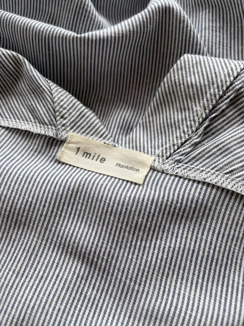 Issey Miyake Hickory Stripe Short Sleeve Plantation Size US M / EU 48-50 / 2 - 9 Thumbnail