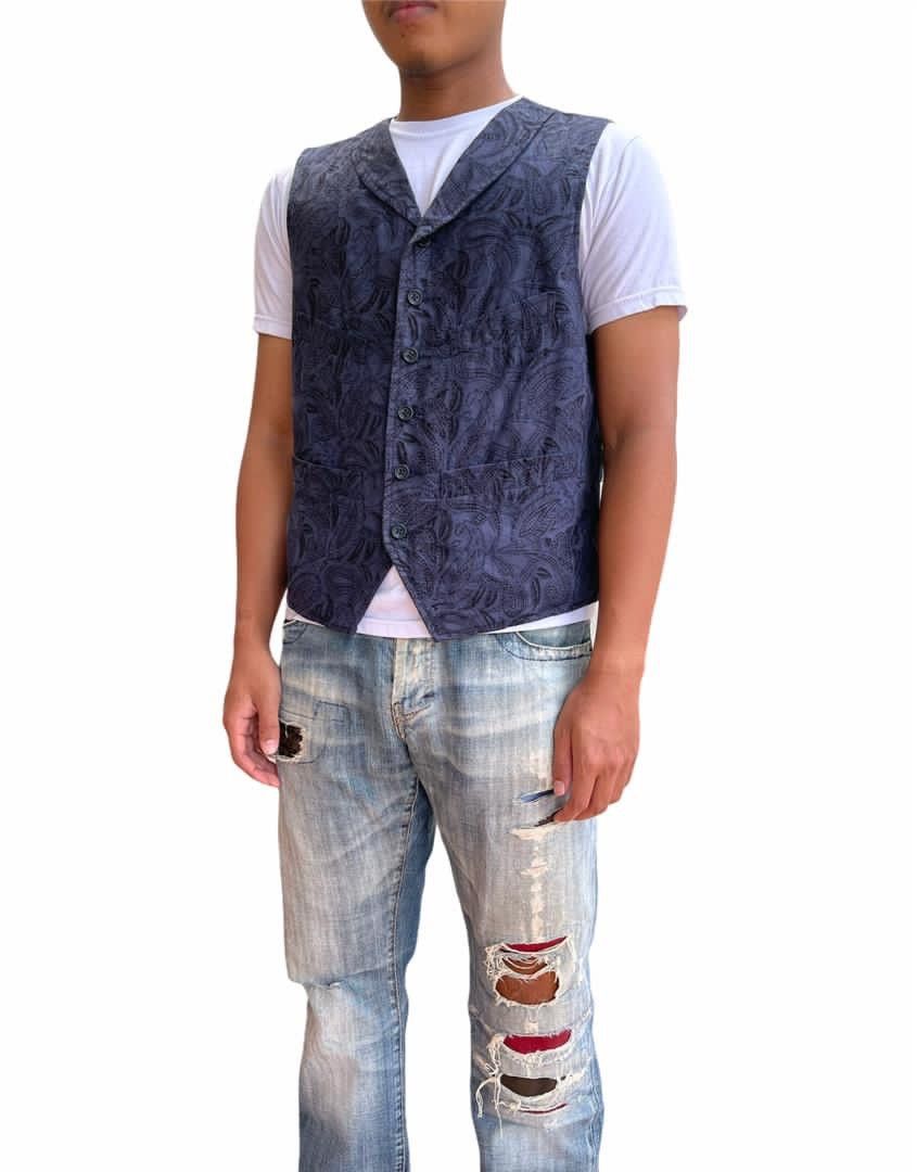 Engineered Garments Nepenthes Paisley Vest