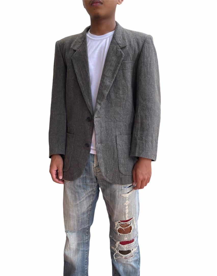 Yohji Yamamoto Yohji yamamoto Linen Button Ys for men Jacket Size US S / EU 44-46 / 1 - 5 Thumbnail
