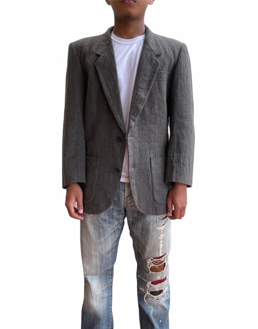 Yohji Yamamoto Yohji yamamoto Linen Button Ys for men Jacket Size US S / EU 44-46 / 1 - 3 Thumbnail