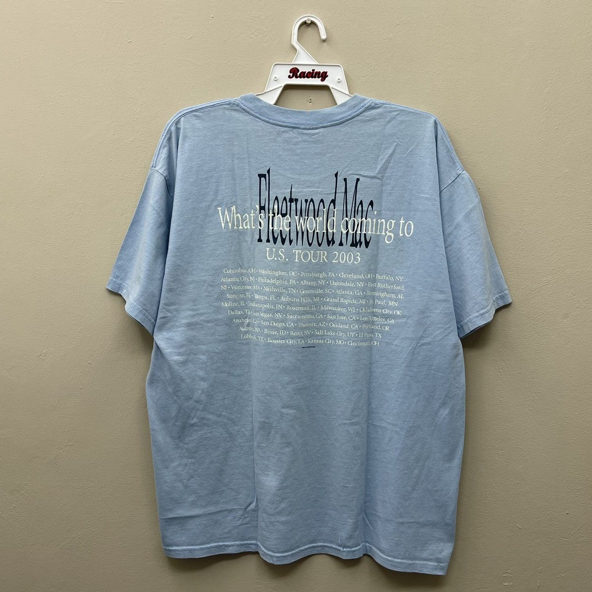 Band Tees Fleetwood Mac What's The World Coming To Us Tour 2003 Size US XL / EU 56 / 4 - 3 Thumbnail