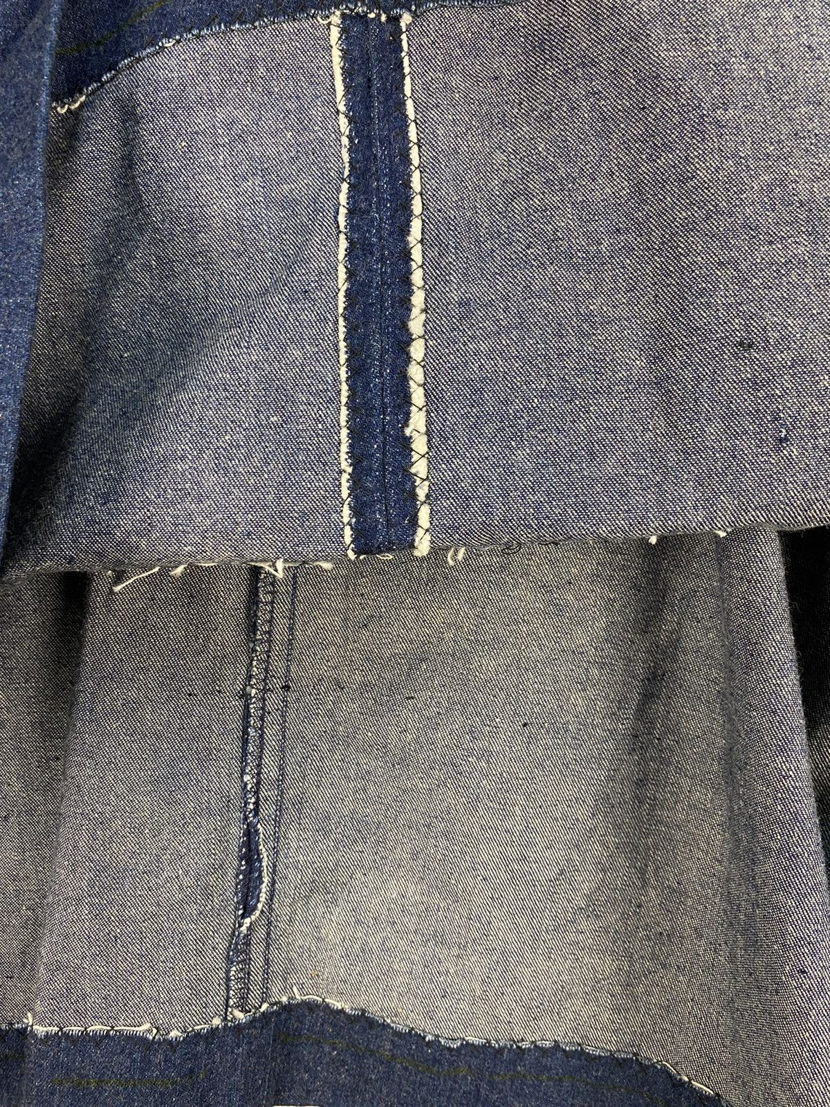 Indigo Gay Toys Indigo Denim Poncho Like Kapital Size US XL / EU 56 / 4 - 7 Thumbnail