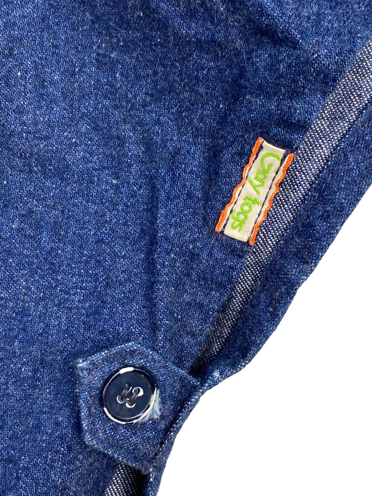 Indigo Gay Toys Indigo Denim Poncho Like Kapital Size US XL / EU 56 / 4 - 4 Thumbnail