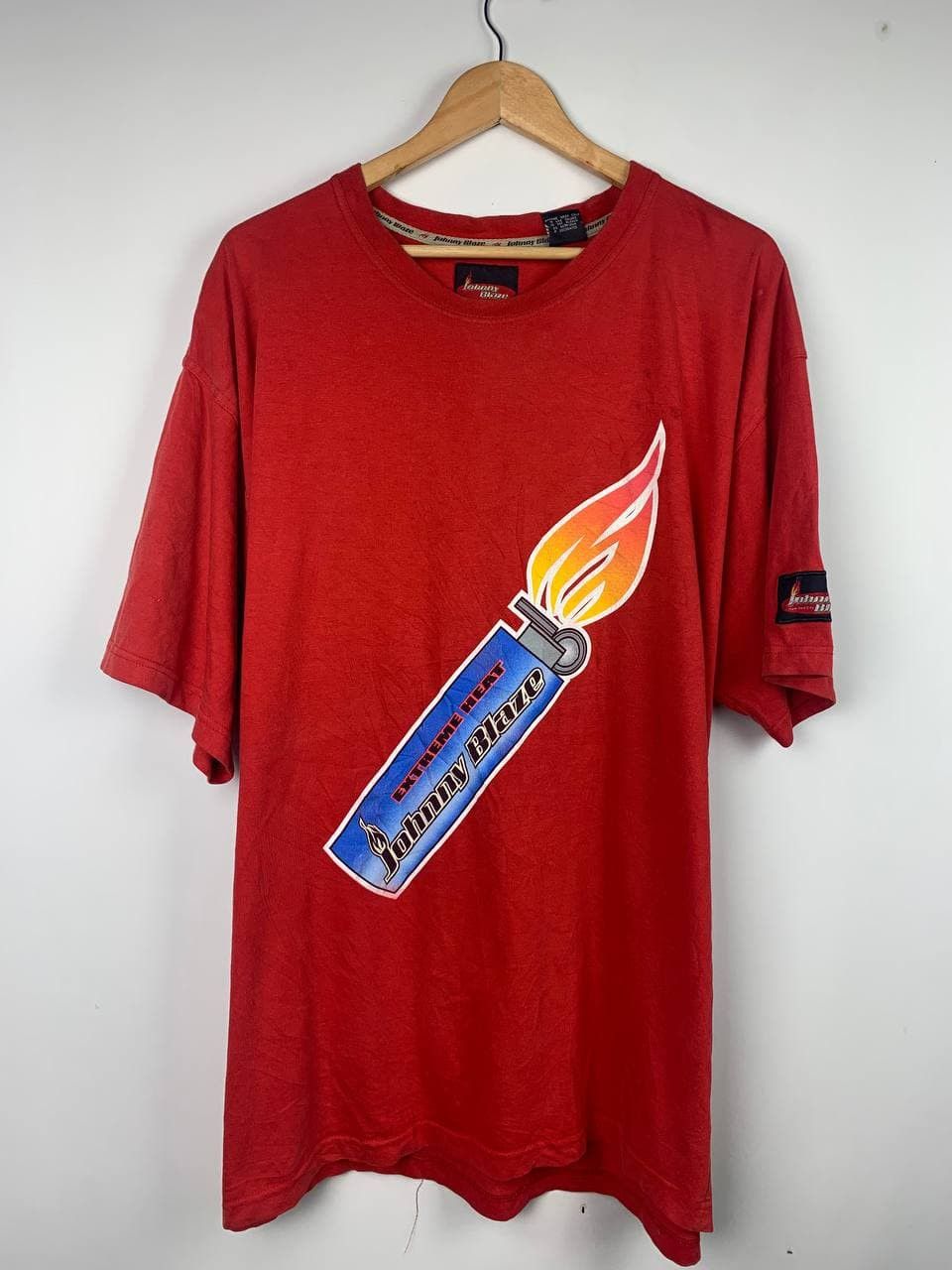 Vintage Vtg 90s Johnny Blaze Methodman Wutang Clan Tee Size US XL / EU 56 / 4 - 2 Thumbnail