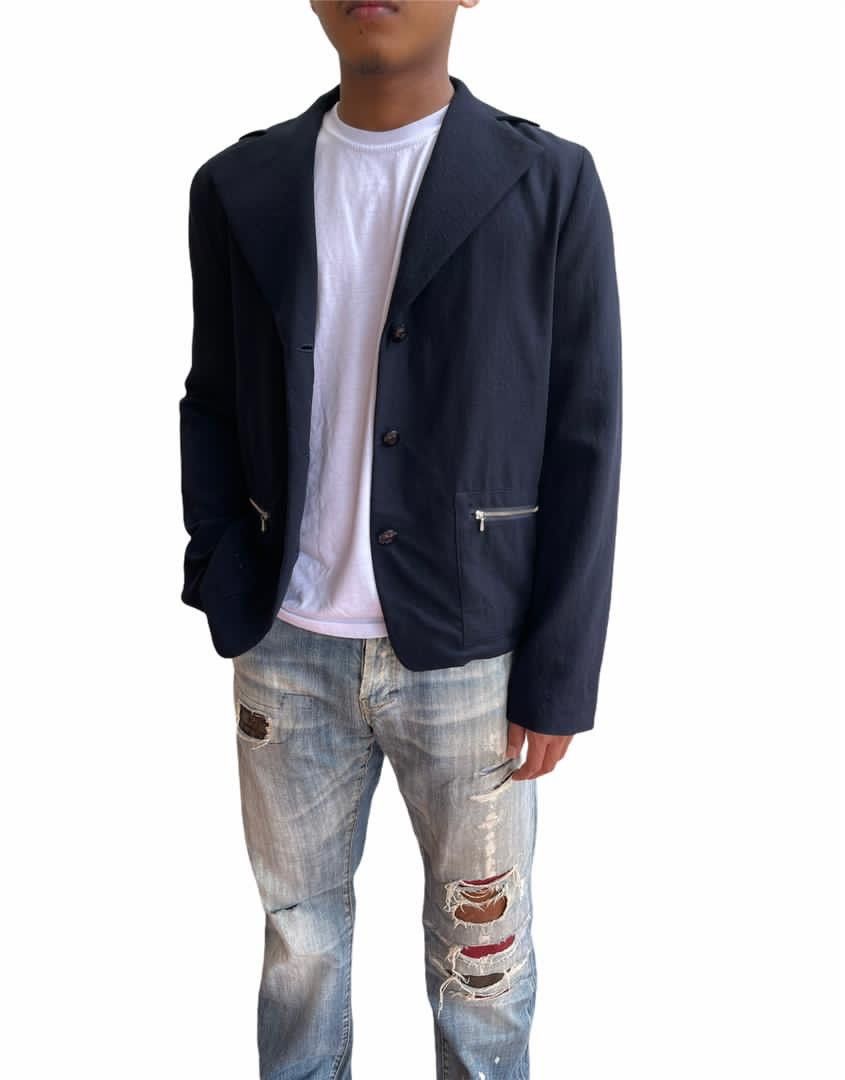 Issey Miyake Cropped Jacket by Tsumori Chisato Size US M / EU 48-50 / 2 - 9 Thumbnail