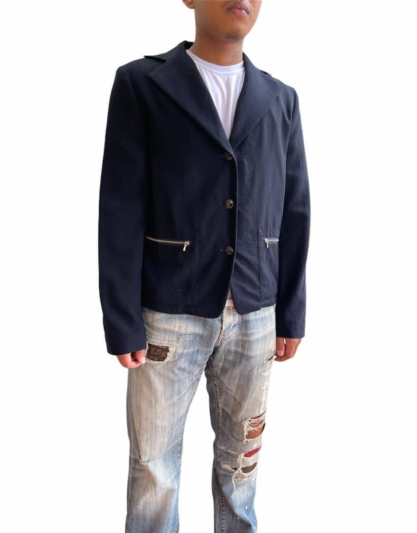 Issey Miyake Cropped Jacket by Tsumori Chisato Size US M / EU 48-50 / 2 - 2 Thumbnail