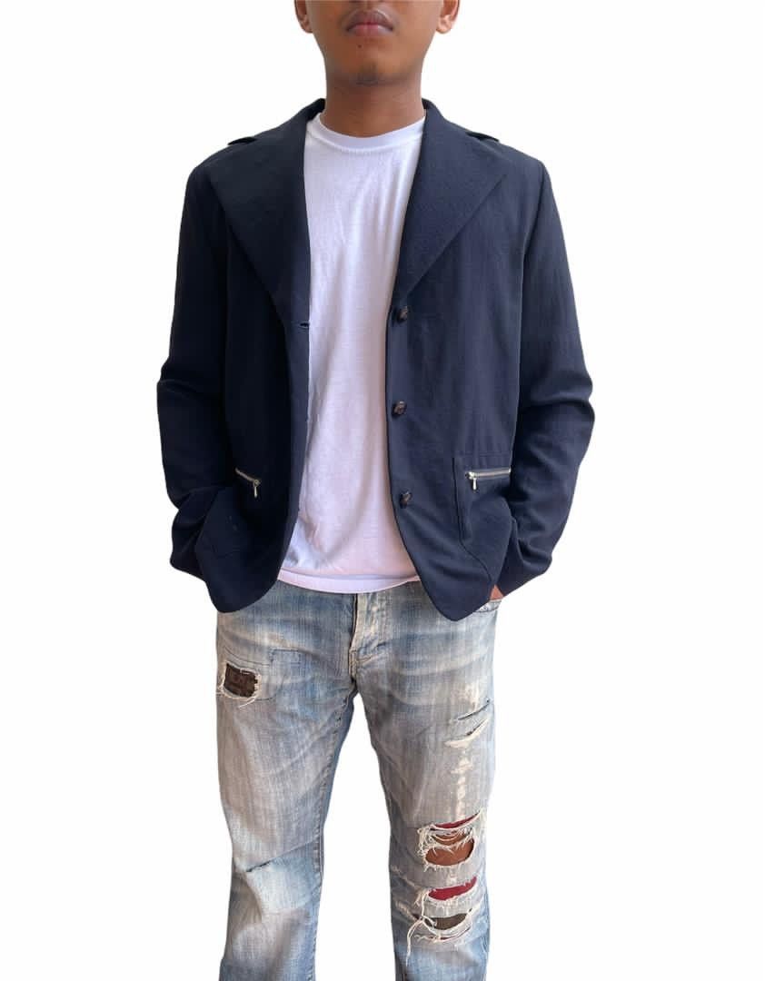 Issey Miyake Cropped Jacket by Tsumori Chisato Size US M / EU 48-50 / 2 - 7 Thumbnail