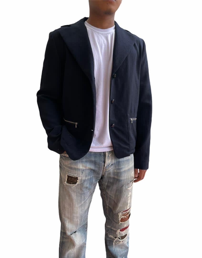 Issey Miyake Cropped Jacket by Tsumori Chisato Size US M / EU 48-50 / 2 - 6 Thumbnail