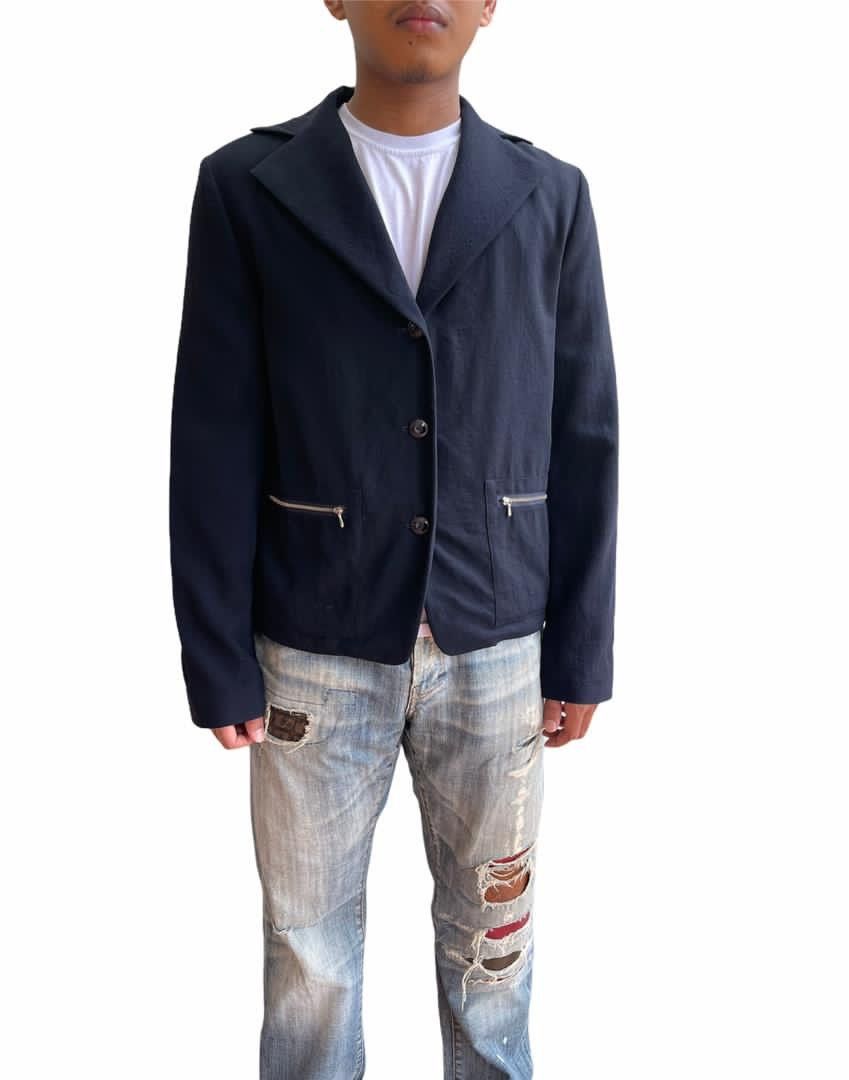 Issey Miyake Cropped Jacket by Tsumori Chisato Size US M / EU 48-50 / 2 - 4 Thumbnail