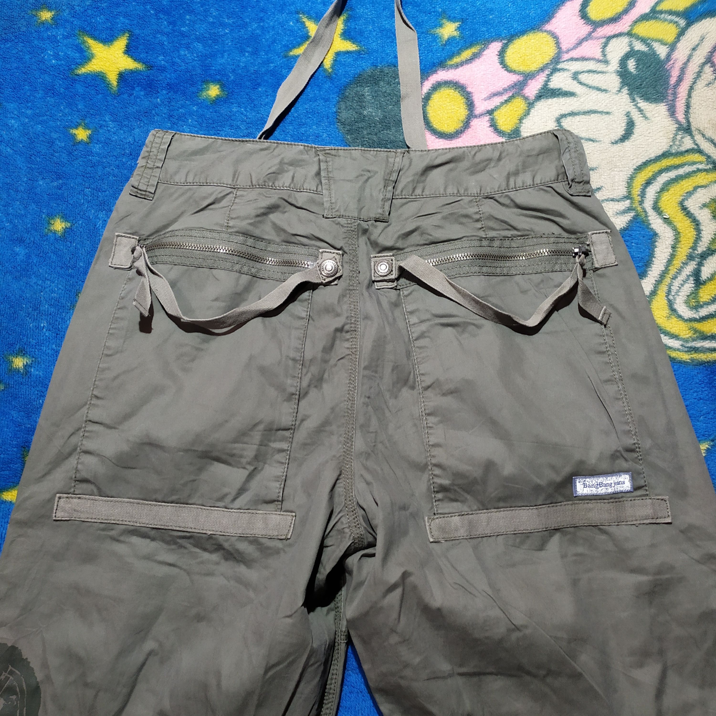 Japanese Brand 3D Multi Pocket Cargo Pants Bang Bang Size US 31 - 9 Thumbnail
