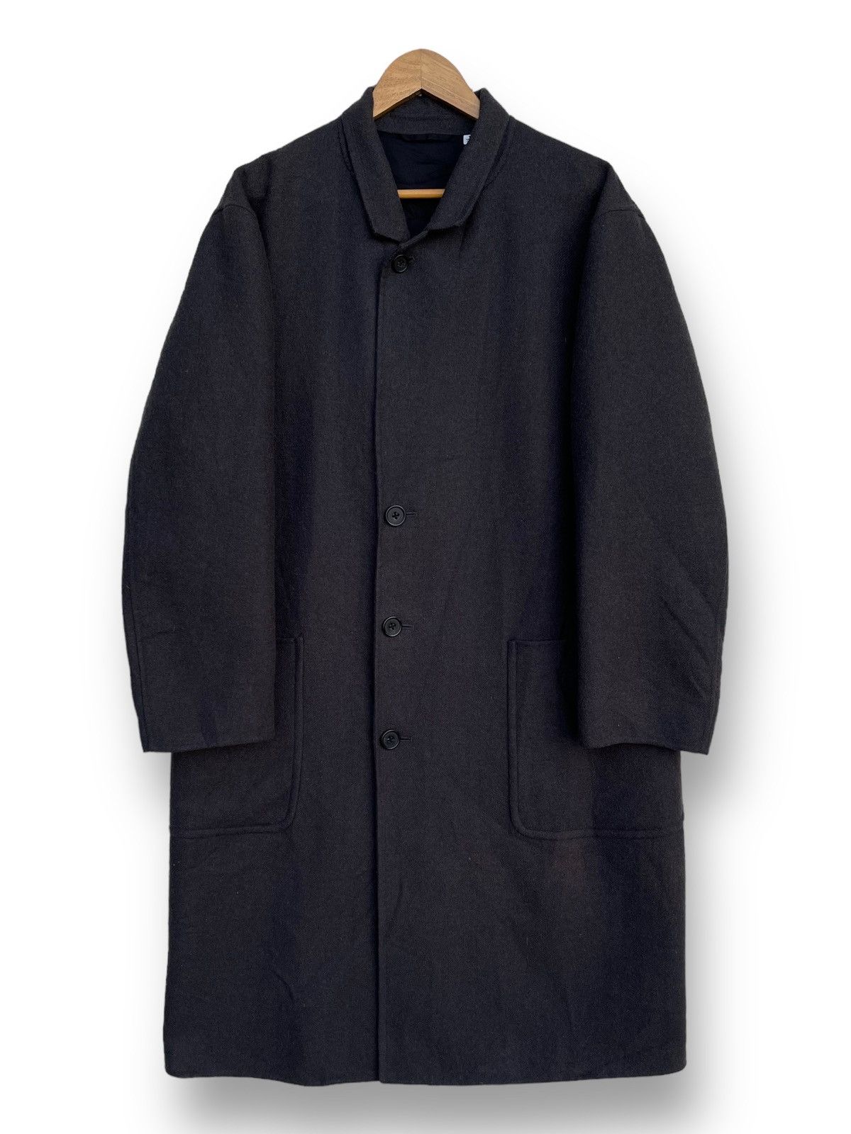 Lemaire × Uniqlo 🔥 Uniqlo Lemaire Overcoat/Jacket Button Ups Size US L / EU 52-54 / 3 - 3 Thumbnail