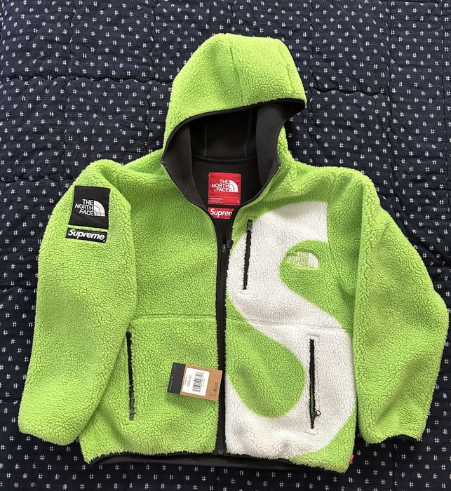 Supreme Supreme x The North Face FW20 Lime Green S Logo Fleece