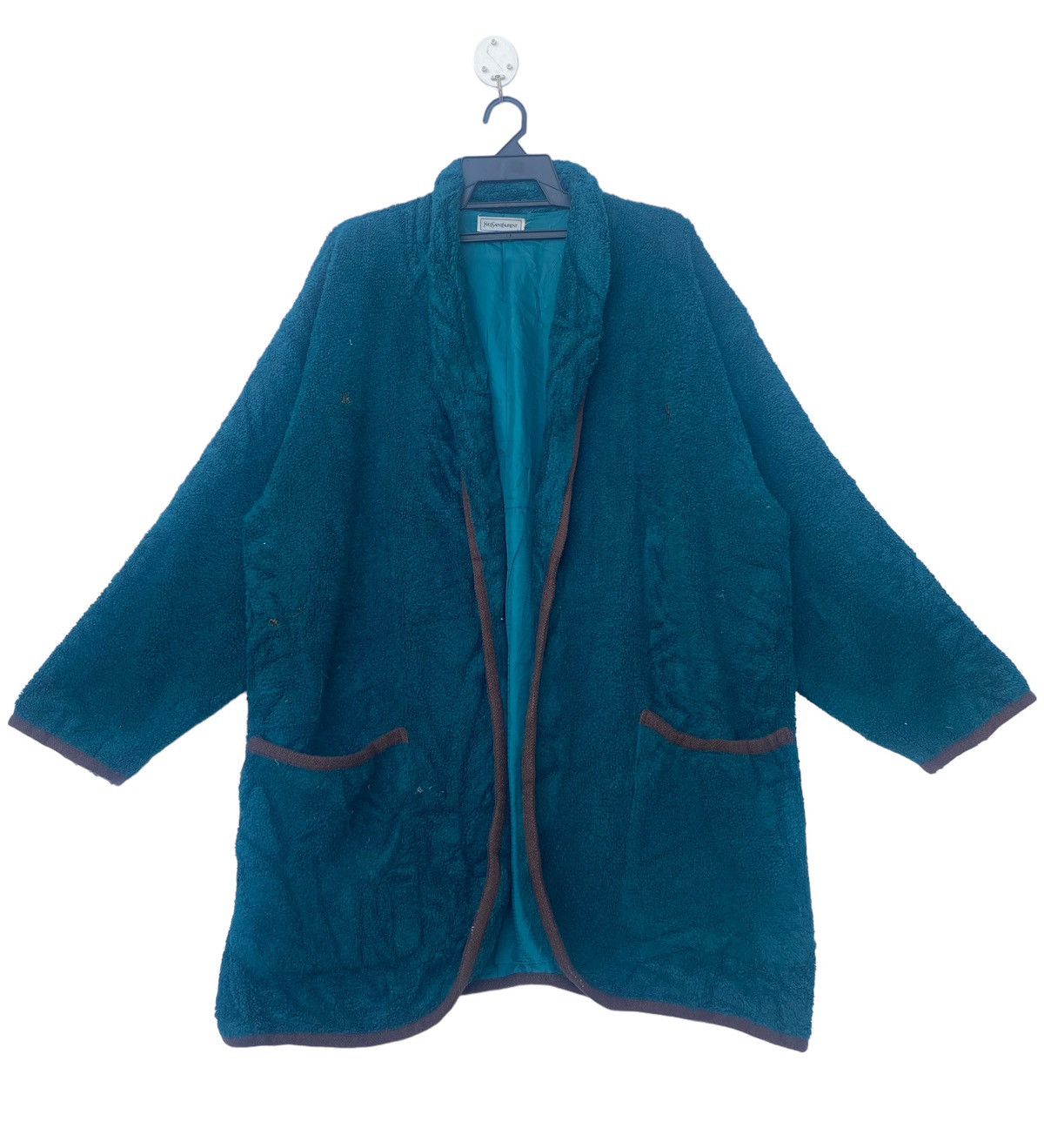 Vintage × Yves Saint Laurent Vtg 90s YSL luxury pajama wear jacket Size US L / EU 52-54 / 3 - 1 Thumbnail