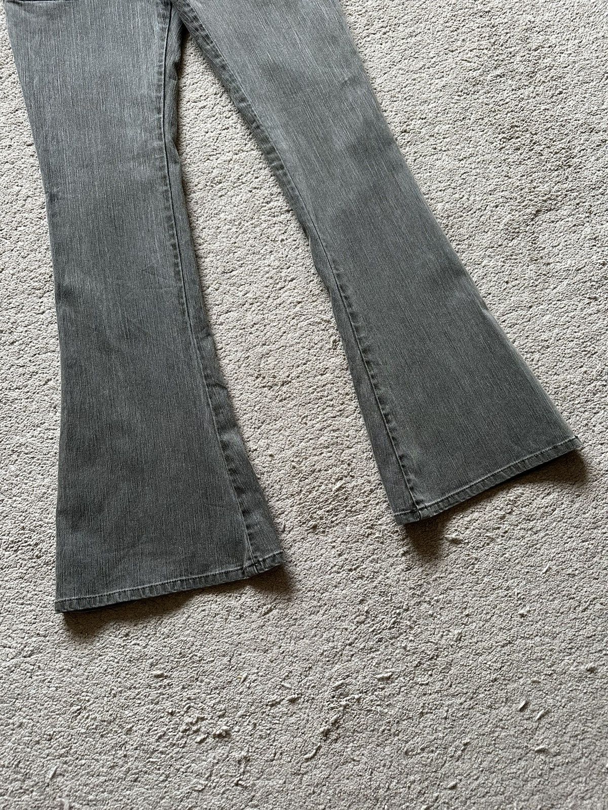 Japanese Brand 2000s Japanese Magic Square Bootcut Jeans Size 28" / US 6 / IT 42 - 5 Thumbnail