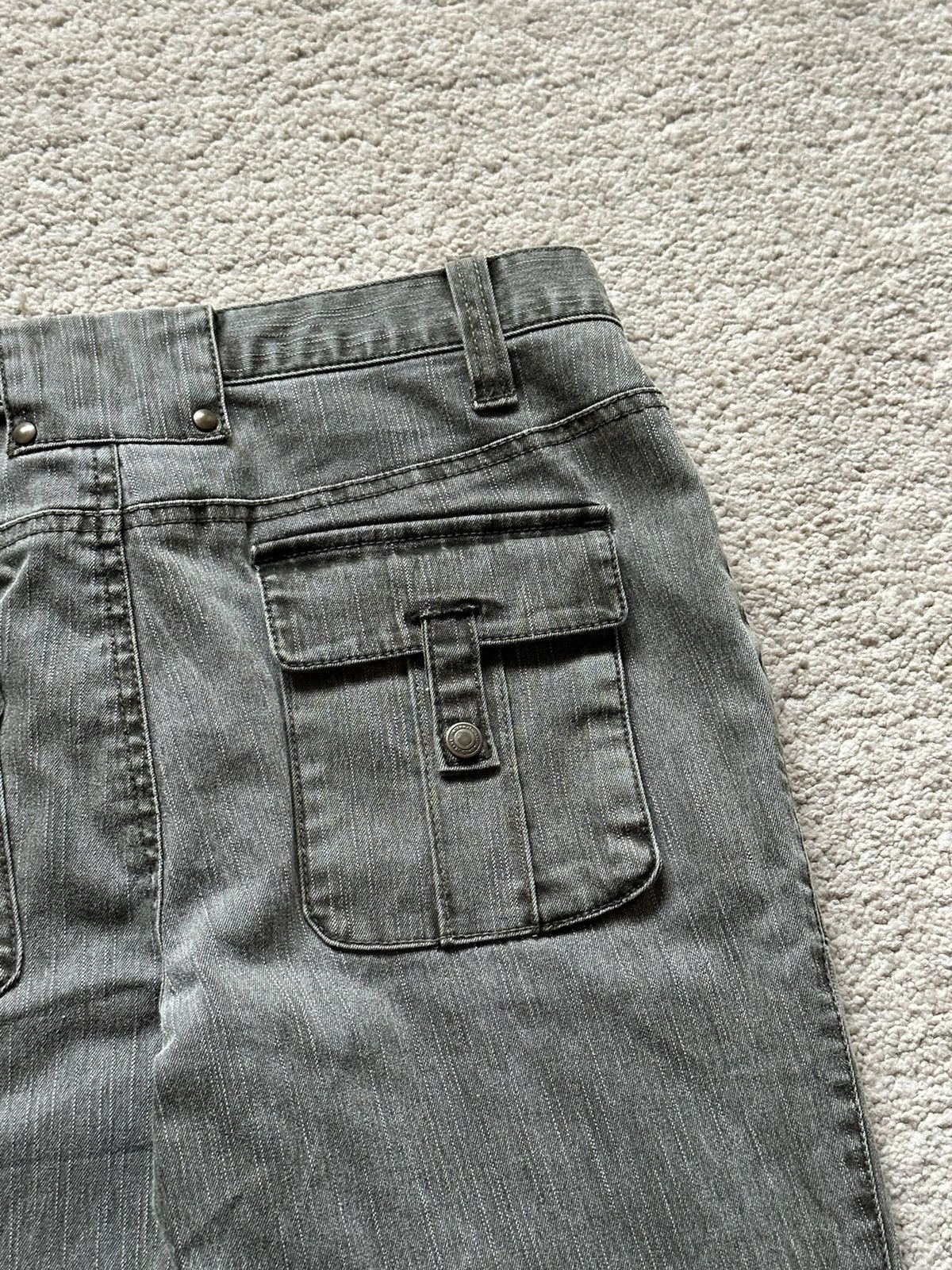 Japanese Brand 2000s Japanese Magic Square Bootcut Jeans Size 28" / US 6 / IT 42 - 8 Thumbnail