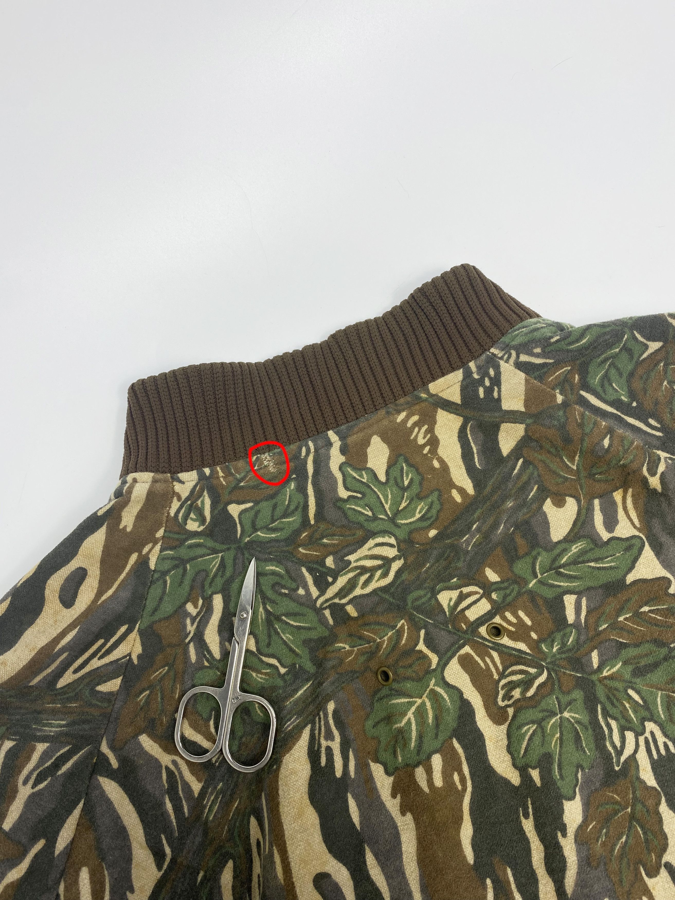 Vintage Ideal 60s-70s Vintage Real Tree Camo Bomber Jacket Size US L / EU 52-54 / 3 - 9 Thumbnail