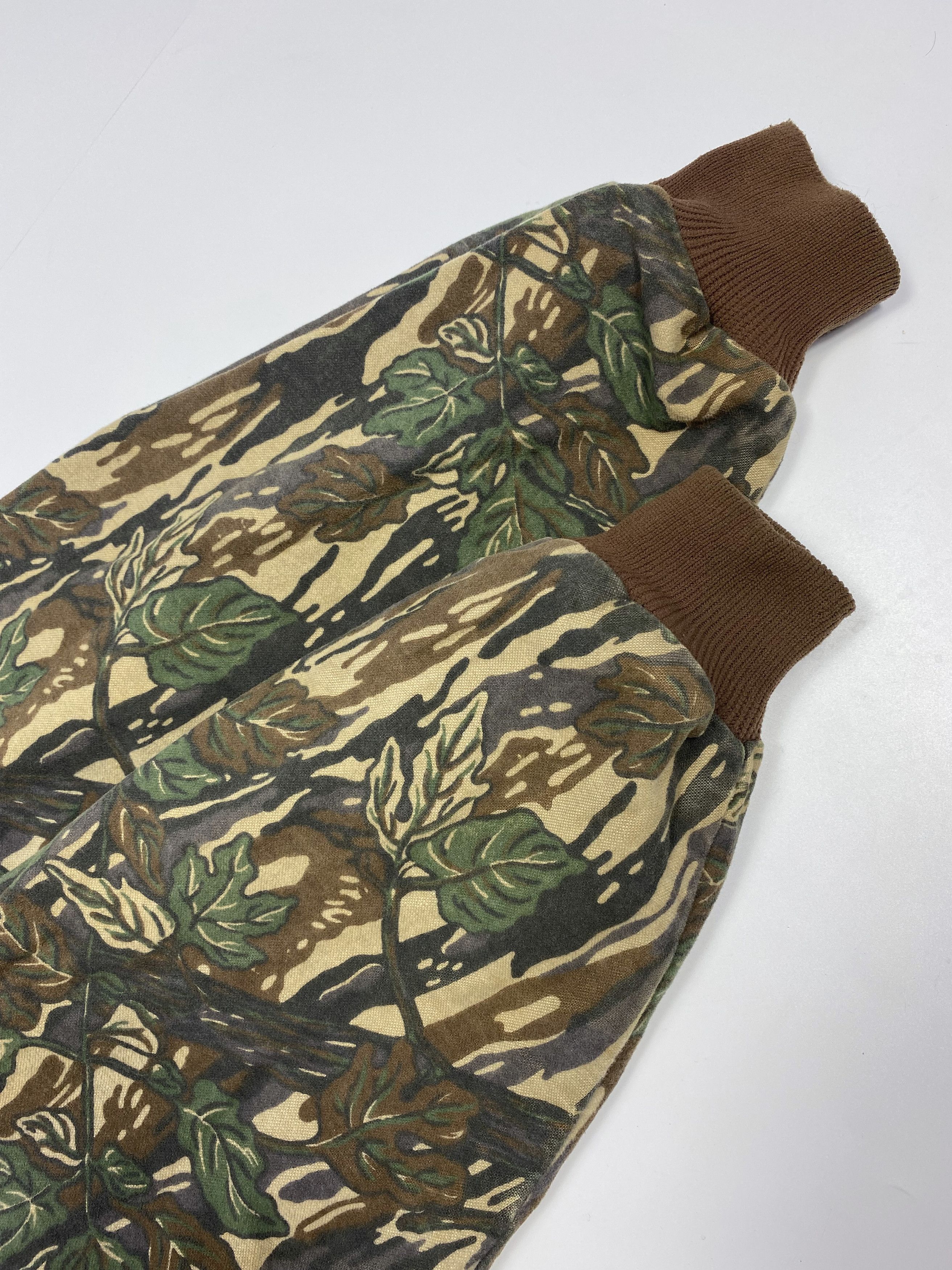 Vintage Ideal 60s-70s Vintage Real Tree Camo Bomber Jacket Size US L / EU 52-54 / 3 - 5 Thumbnail