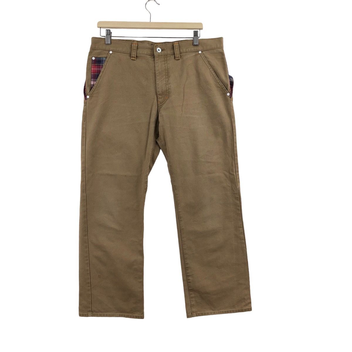 Japanese Brand × Seditionaries Concave Attempt CNCV PUNK SKA Checkered JEANS Size US 37 - 1 Thumbnail