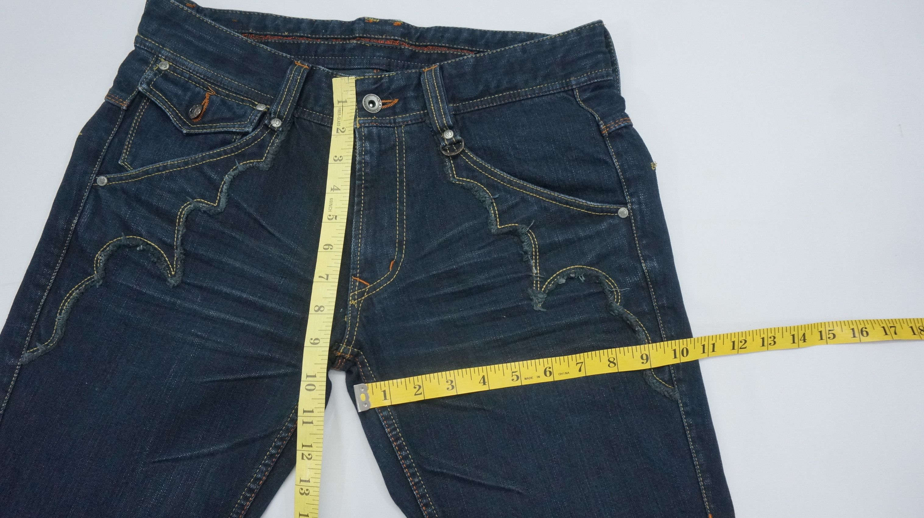 Japanese Brand 💥 Patchwork Flared 💥 NICOLE CLUB FOR MEN Jeans Size US 31 - 13 Thumbnail