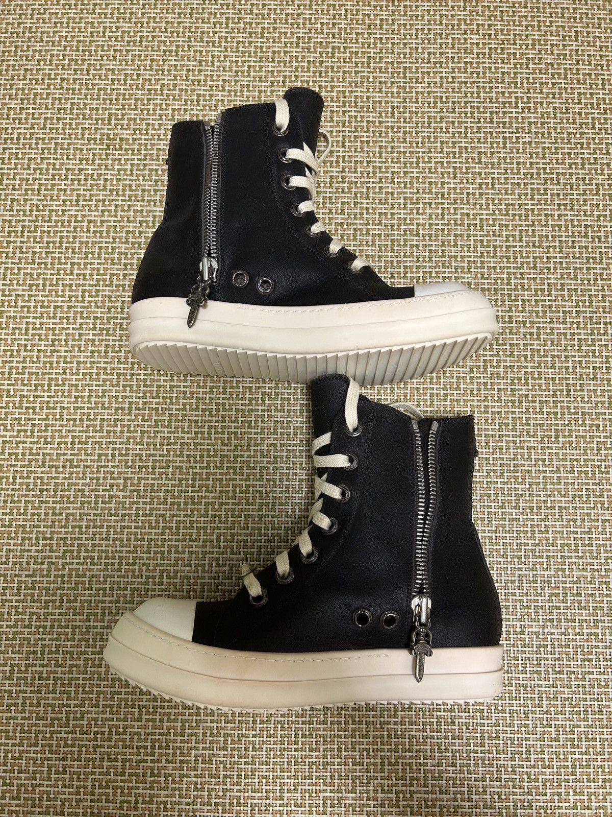 image of Chrome Hearts x Rick Owens Shoes in Black, Men's (Size 8)