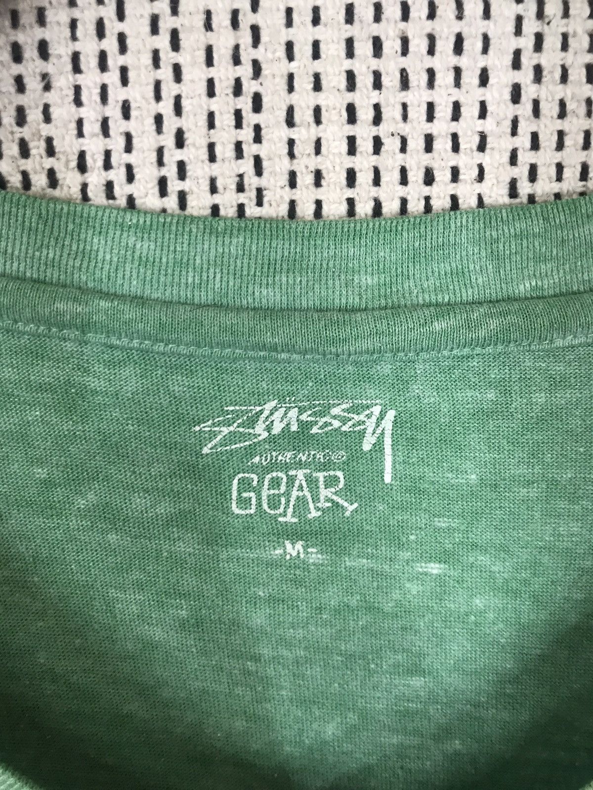Stussy ‼️STUSSY V COLLAR SINGLE POCKET SIMPLE TSHIRT‼️ Size US M / EU 48-50 / 2 - 3 Thumbnail