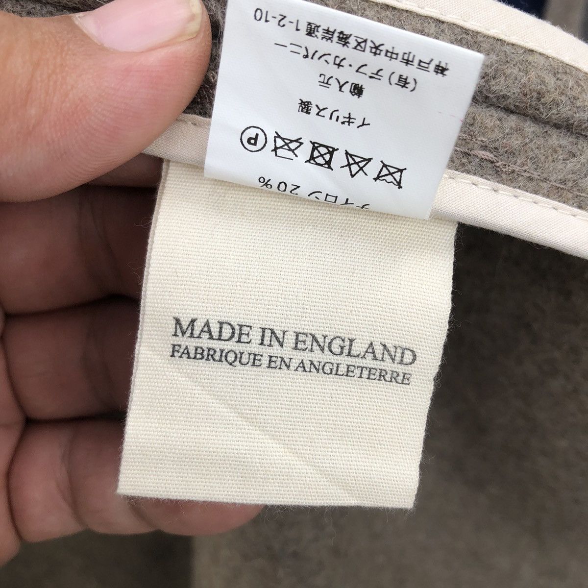 Vintage 💥RARE CHARPENTIER DE VAISSEAU MADE IN ENGLAND WOOL JACKET Size US M / EU 48-50 / 2 - 17 Thumbnail