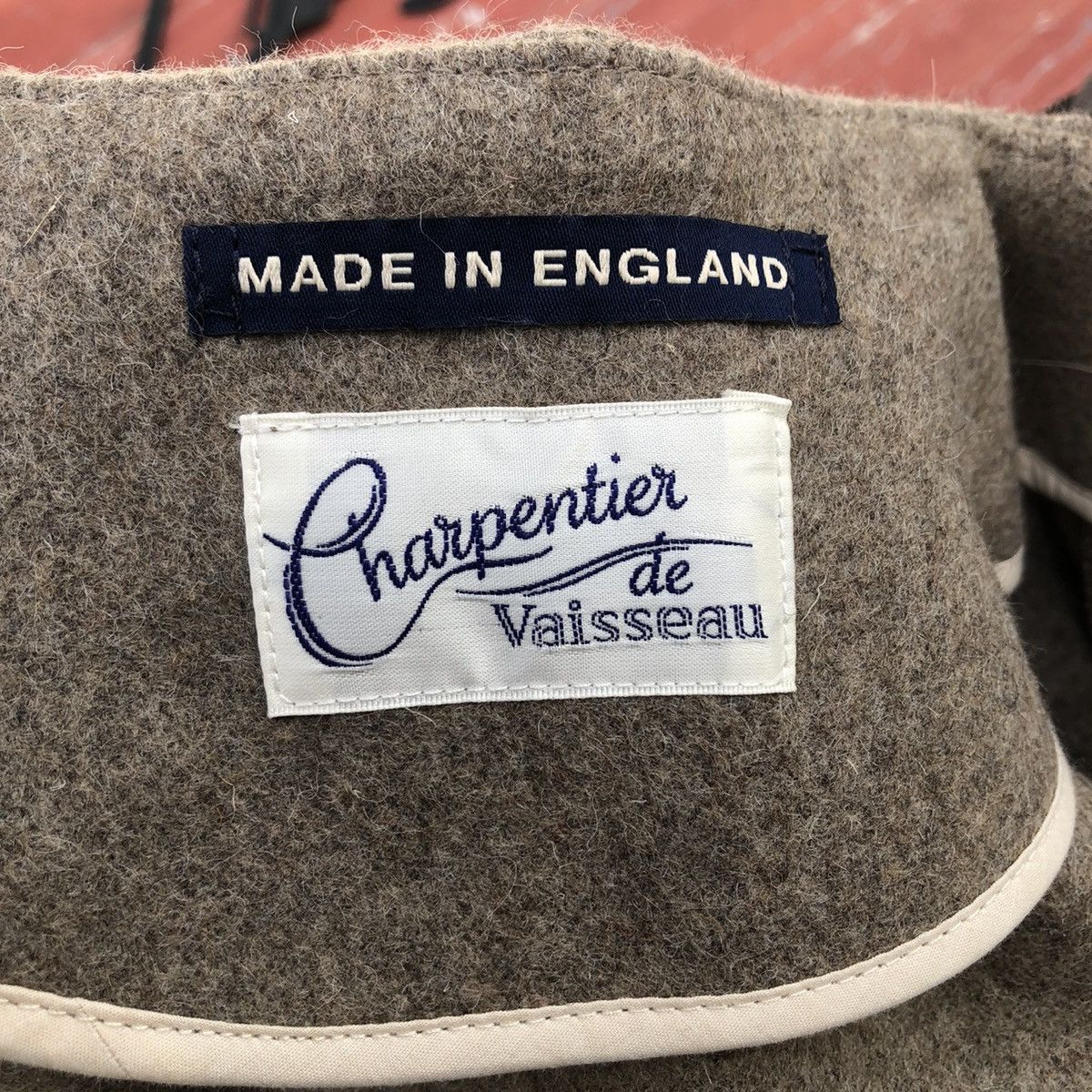Vintage 💥RARE CHARPENTIER DE VAISSEAU MADE IN ENGLAND WOOL JACKET Size US M / EU 48-50 / 2 - 14 Thumbnail