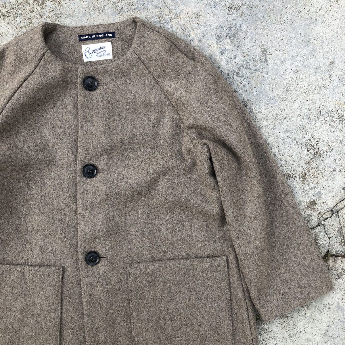 Vintage 💥RARE CHARPENTIER DE VAISSEAU MADE IN ENGLAND WOOL JACKET Size US M / EU 48-50 / 2 - 4 Thumbnail