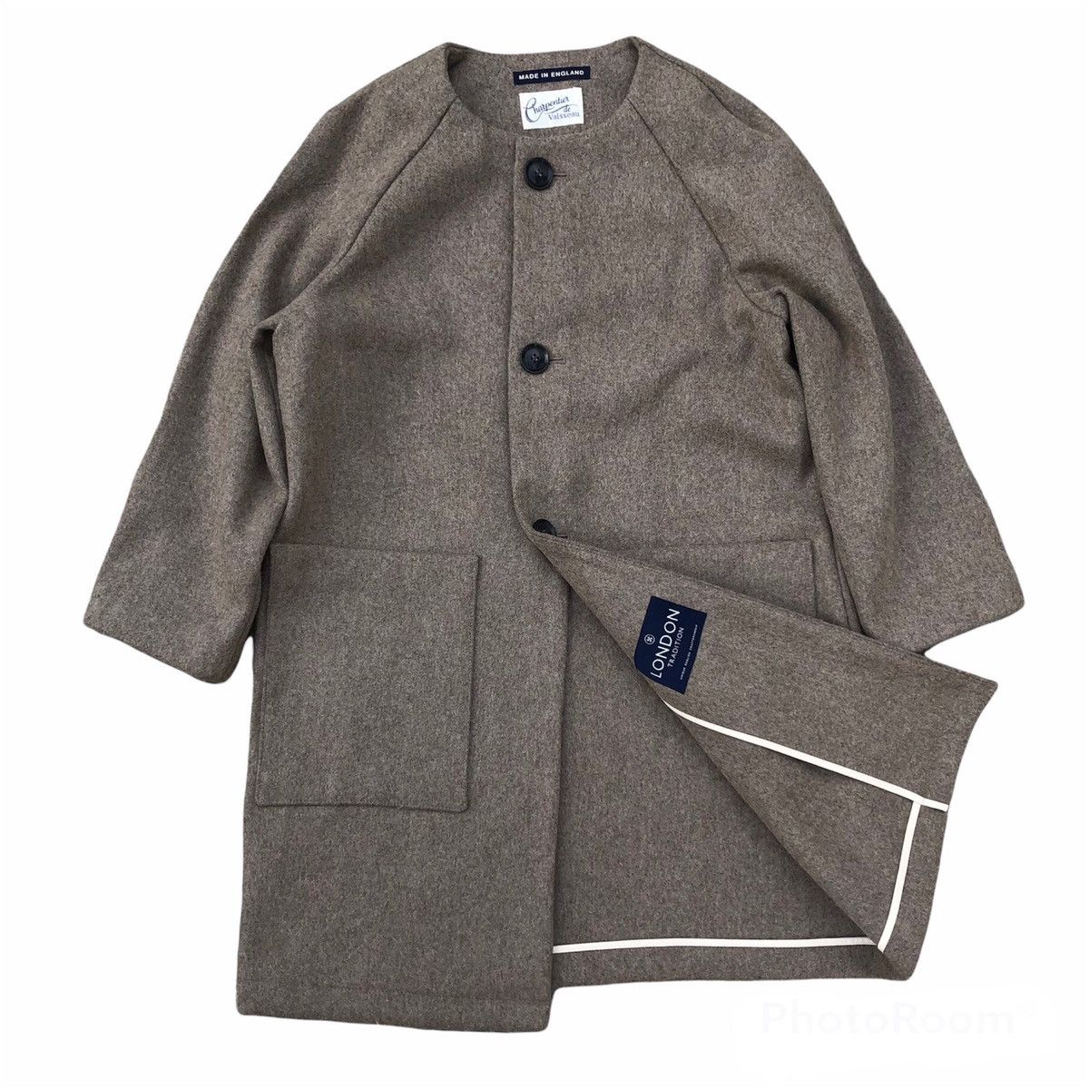 Vintage 💥RARE CHARPENTIER DE VAISSEAU MADE IN ENGLAND WOOL JACKET Size US M / EU 48-50 / 2 - 1 Thumbnail