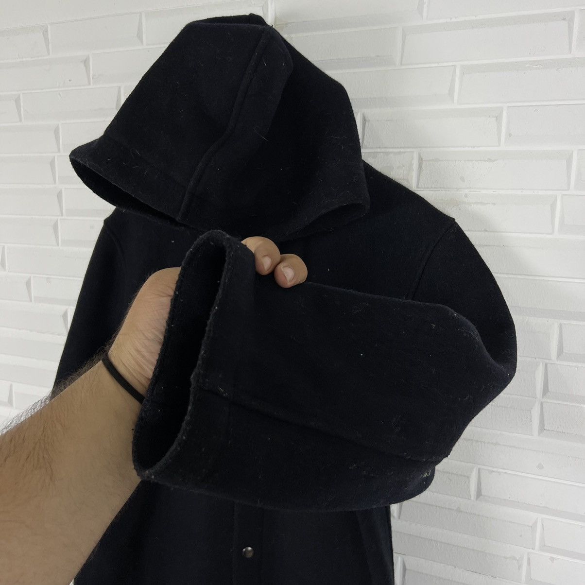 Polo Ralph Lauren FLY WOOL COAT - ULTIMATE BLACK MEDIUM SIZE Size US M / EU 48-50 / 2 - 5 Thumbnail