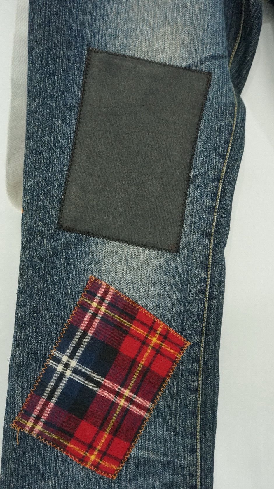 Japanese Brand Blue Sunshine California Surf Patches Jeans Size US 29 - 7 Thumbnail