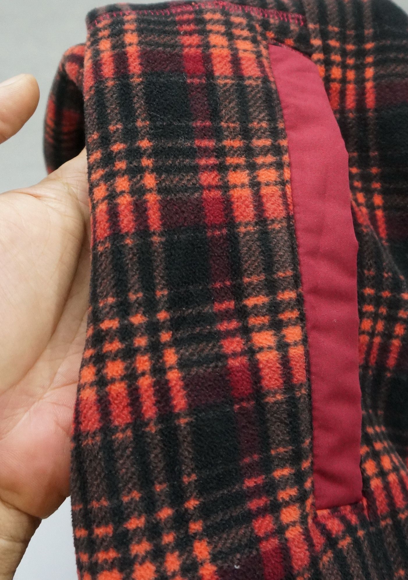 Japanese Brand Japanese Brand Fleece Checkered Zipper Jacket Size US M / EU 48-50 / 2 - 12 Thumbnail