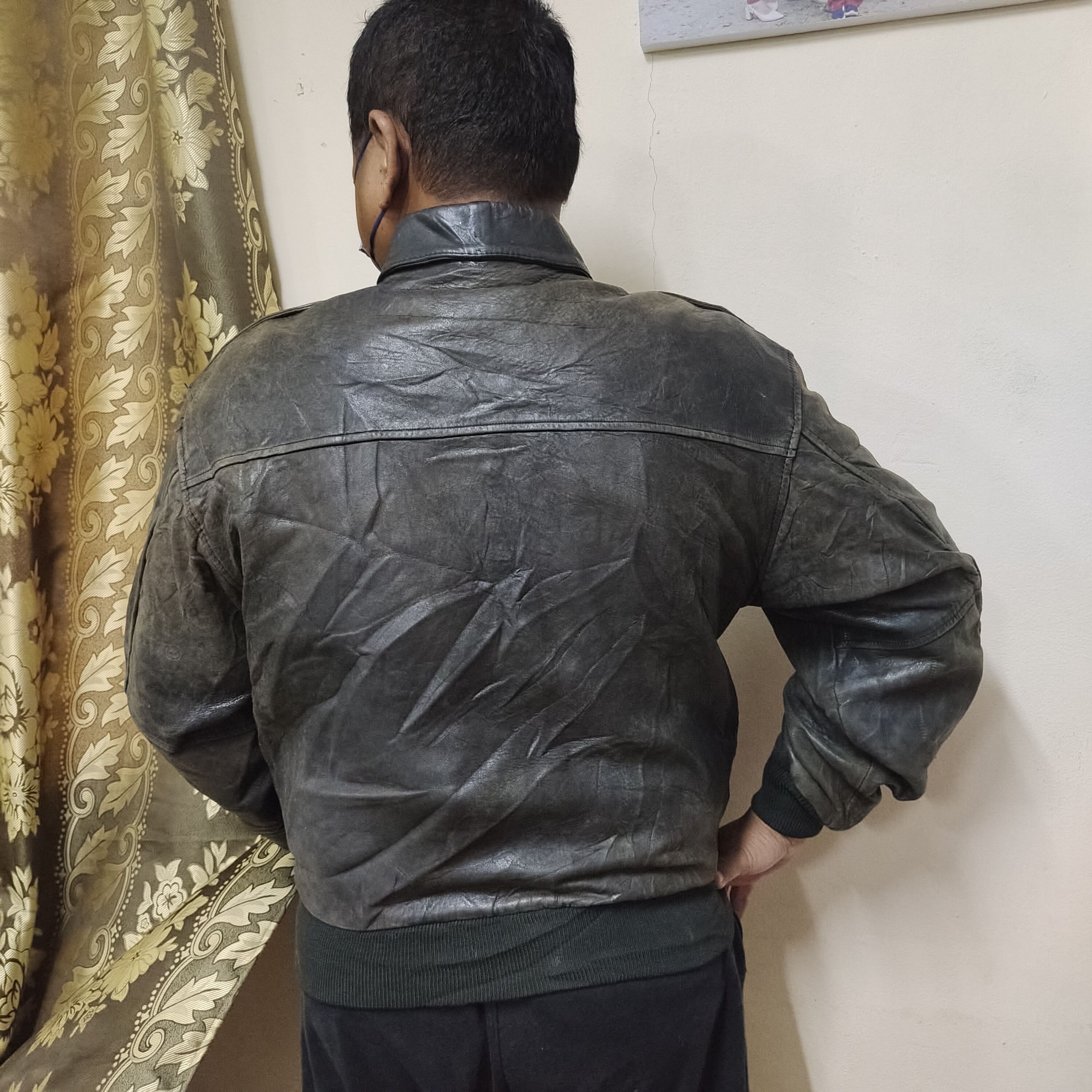 Avirex Vintage 1987 Avirex Leather Flight Jacket Size US XL / EU 56 / 4 - 13 Thumbnail