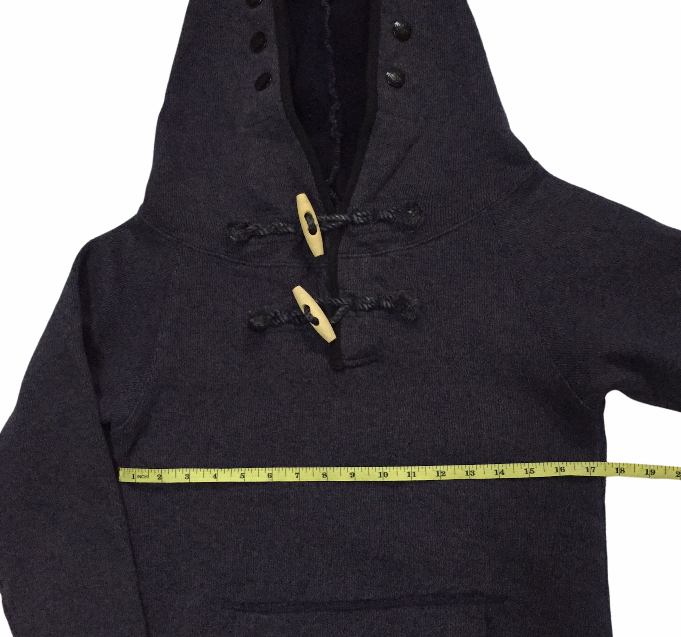 Kapital KAPITAL NAVY BUTTON SURF JAPANESE BRAND HOODIE Size US XS / EU 42 / 0 - 9 Thumbnail