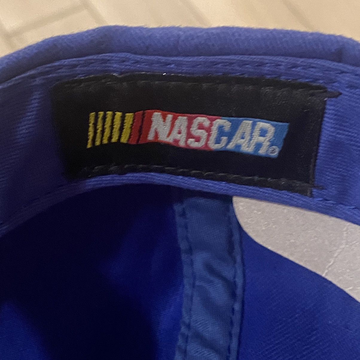 Harley Davidson × NASCAR × Nike Deadstock Y2K Blue Nascar Nos Hat Adjustable Size Size ONE SIZE - 9 Thumbnail
