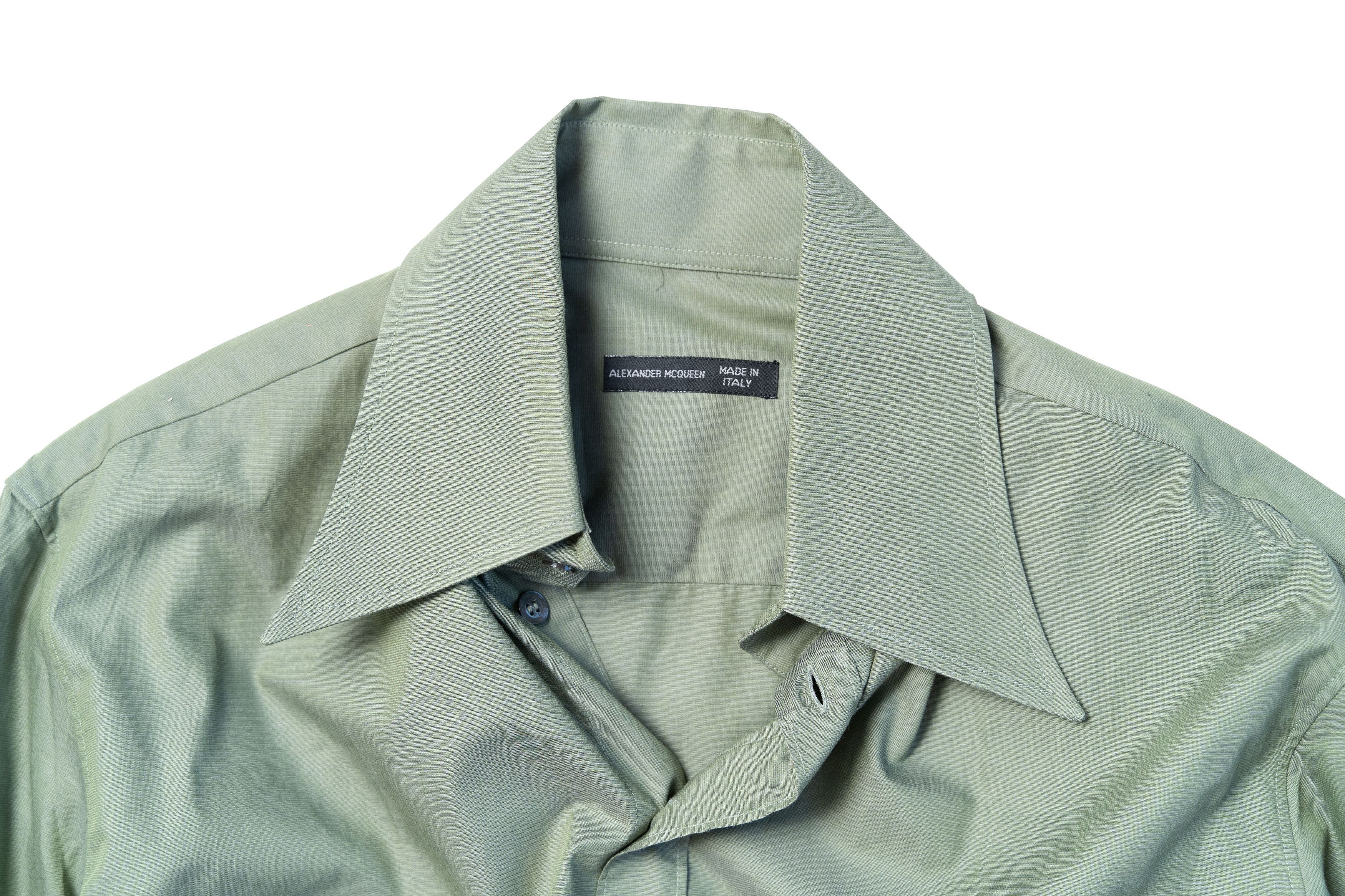 Alexander McQueen 90s Mint Shirt Size US S / EU 44-46 / 1 - 4 Thumbnail