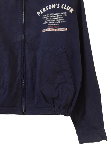 PERSON'S Person's Club Denim Jacket Size US XL / EU 56 / 4 - 6 Thumbnail