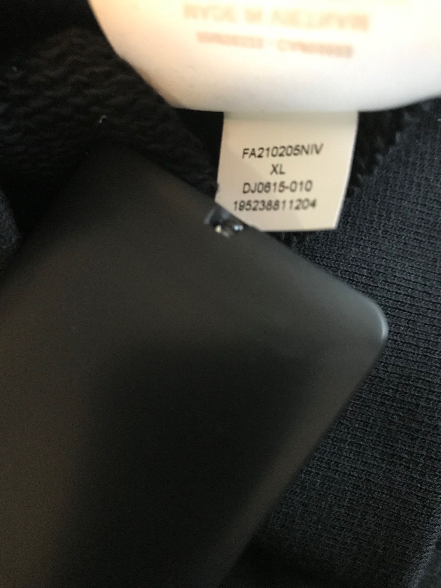 Fragment Design Travis Scott x Jordan x Fragment Hoodie Black nike Size US XL / EU 56 / 4 - 5 Thumbnail