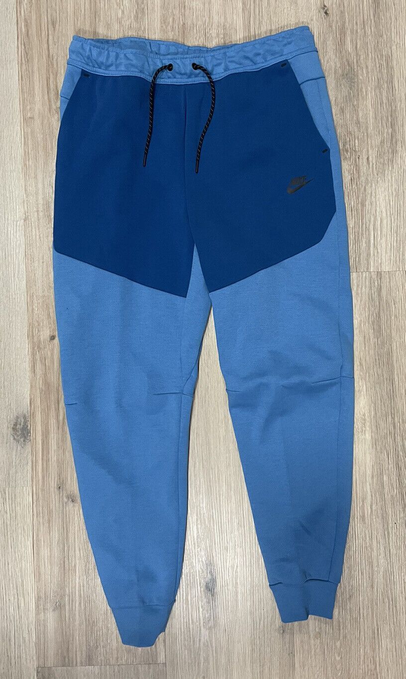 image of Nike Tech Fleece Joggers Blue Sweatpants Large -Tall Lt, Men's (Size 34)