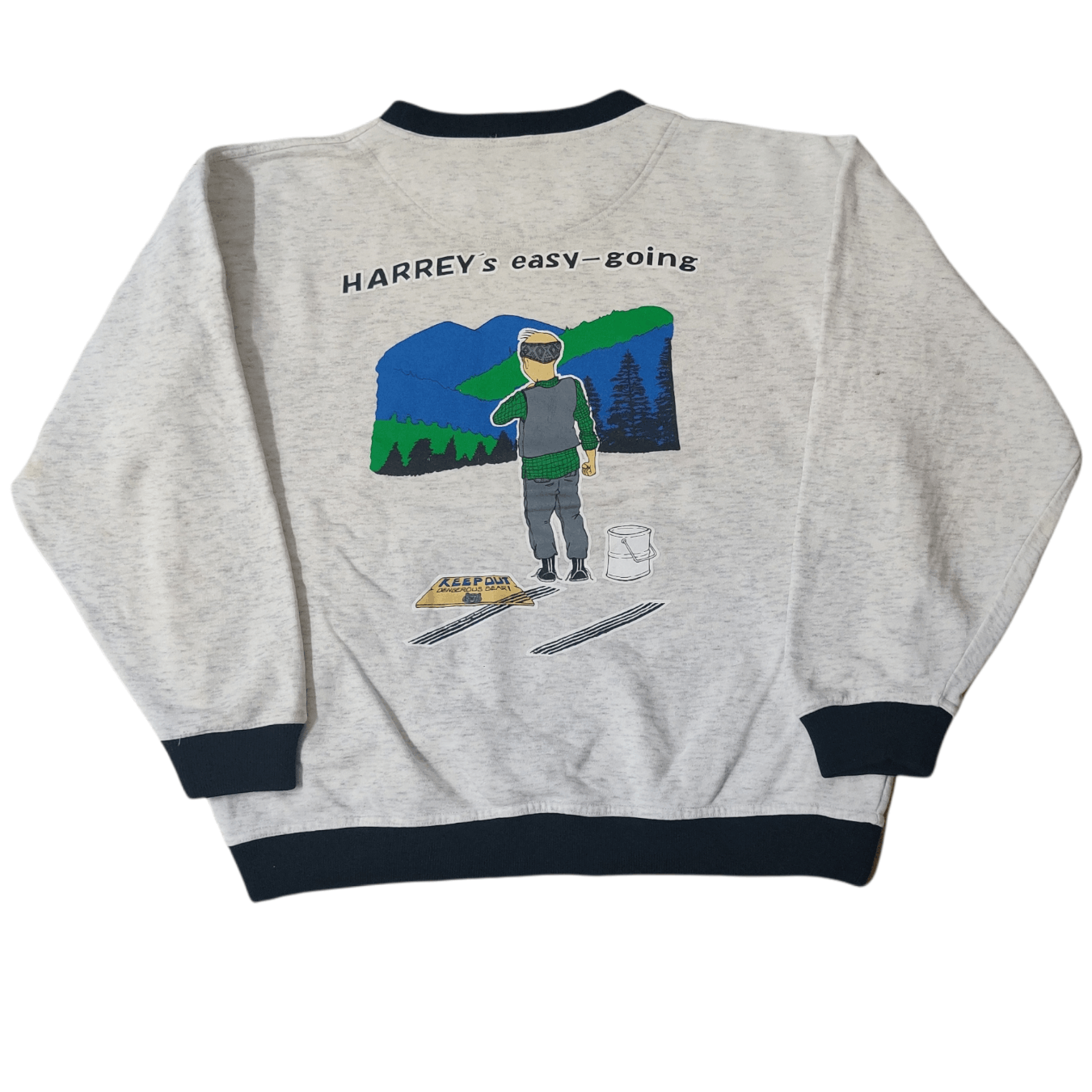 Japanese Brand Vintage Next Harrey Sweatshirt Crewneck Atoyik Size US L / EU 52-54 / 3 - 9 Thumbnail