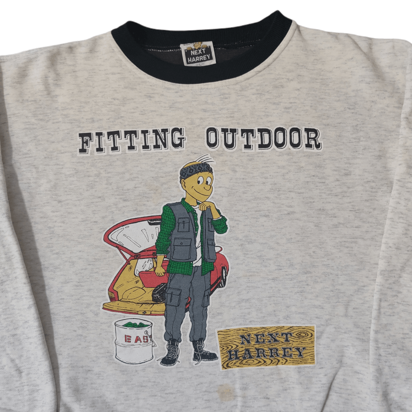 Japanese Brand Vintage Next Harrey Sweatshirt Crewneck Atoyik Size US L / EU 52-54 / 3 - 2 Thumbnail