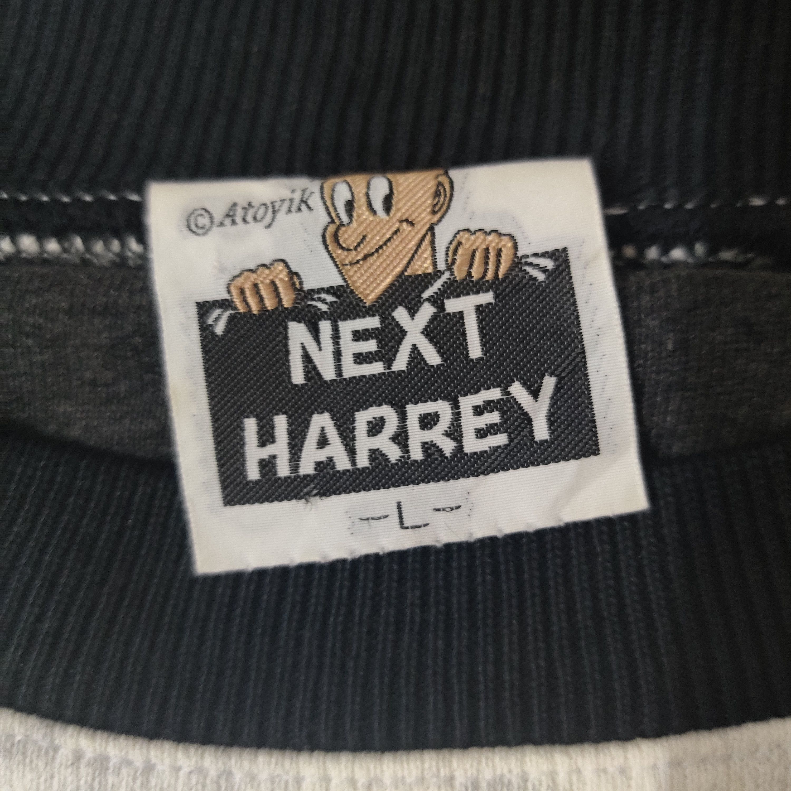 Japanese Brand Vintage Next Harrey Sweatshirt Crewneck Atoyik Size US L / EU 52-54 / 3 - 6 Thumbnail