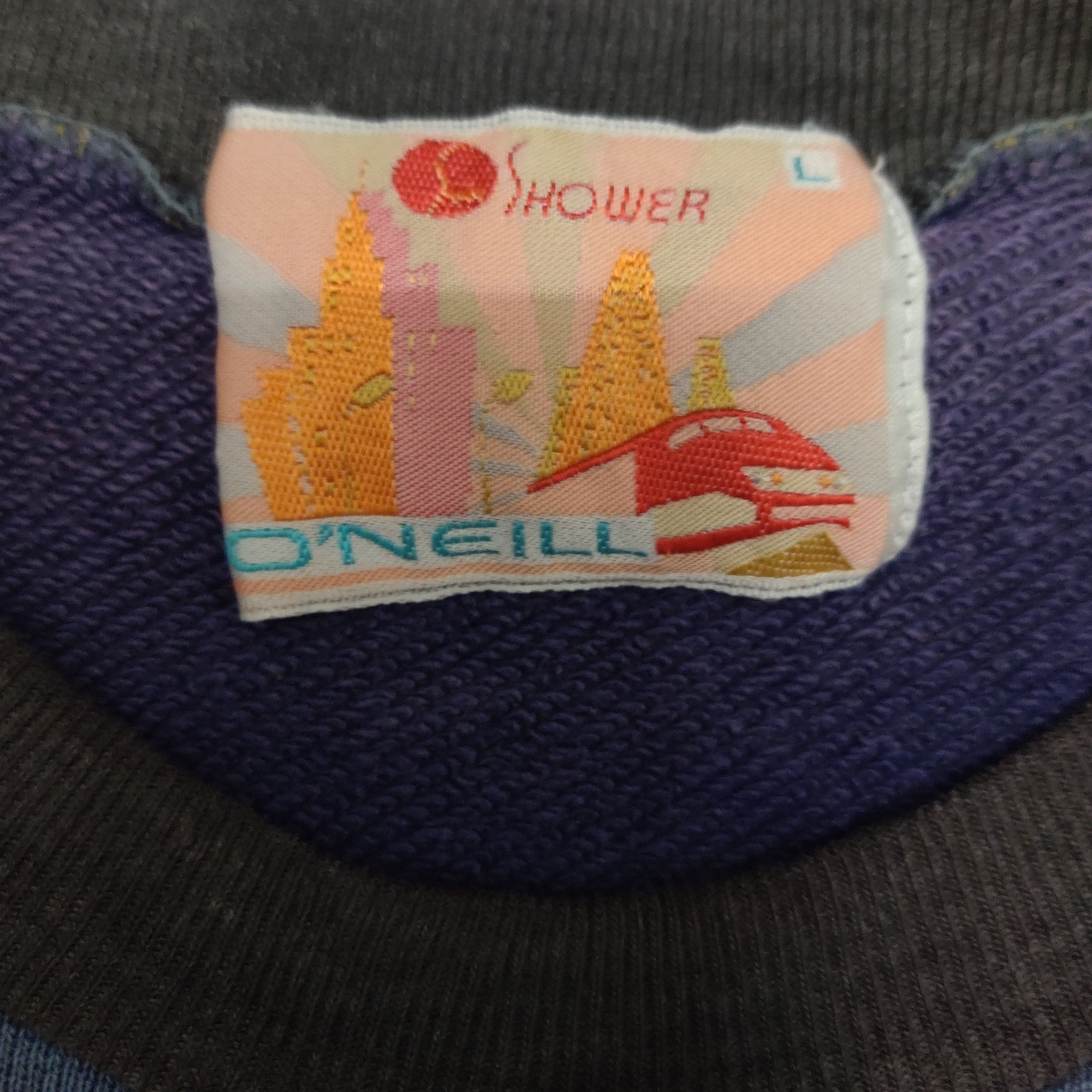 O'Neill Vintage Oneill Sweatshirt Jumper Size US L / EU 52-54 / 3 - 4 Thumbnail
