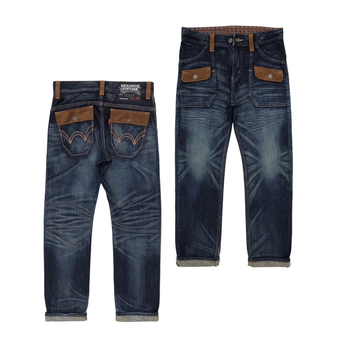Edwin Edwin Bush Pant Series Denim Jean Size US 32 / EU 48 - 2 Thumbnail