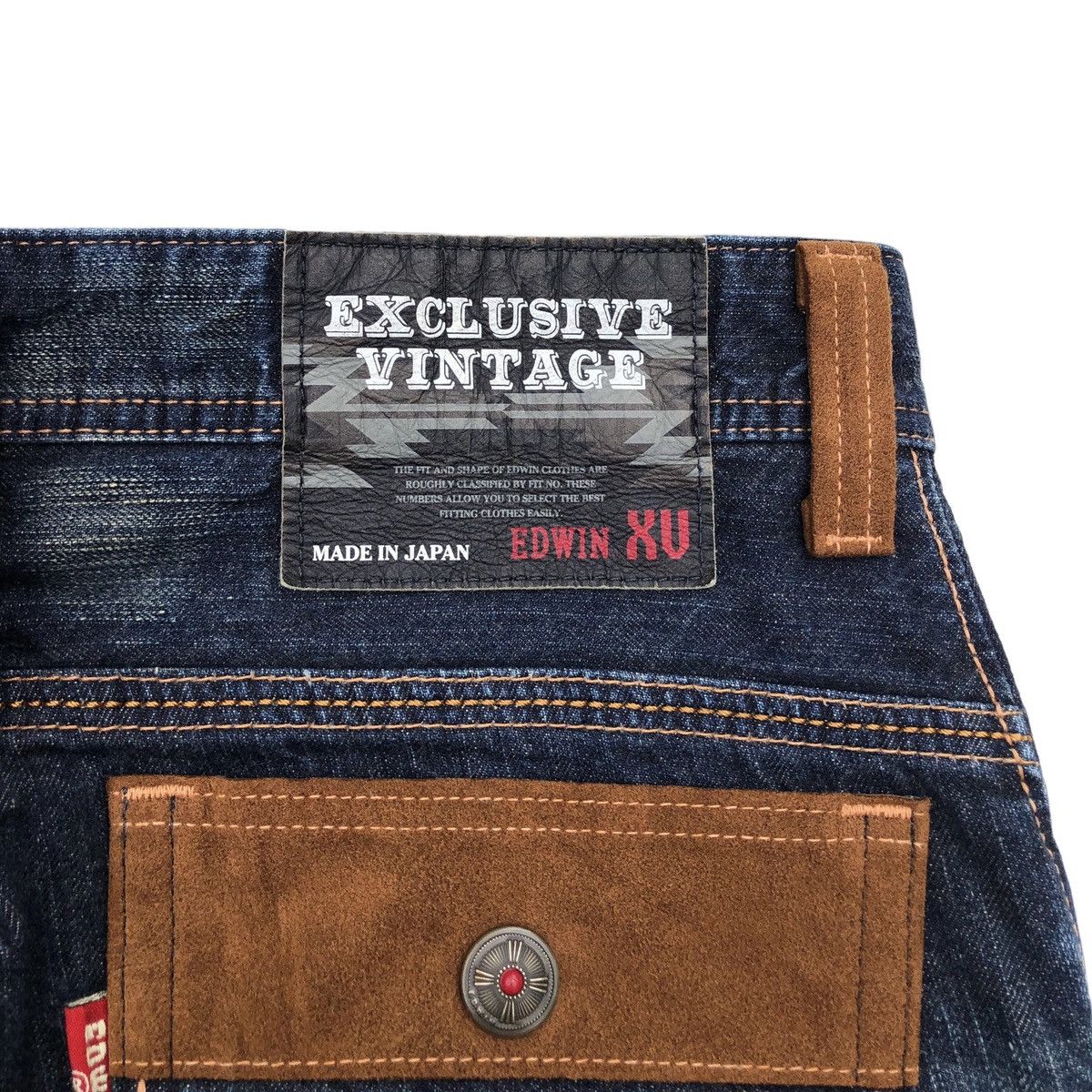 Edwin Edwin Bush Pant Series Denim Jean Size US 32 / EU 48 - 9 Thumbnail