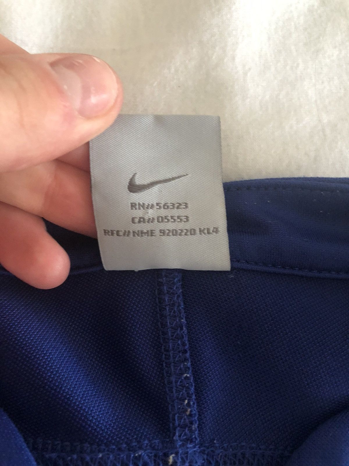 Vintage NIKE FRANCE FOOTBALL VINTAGE QUALITY SPORT SOCCER JERSEY Size US L / EU 52-54 / 3 - 6 Thumbnail