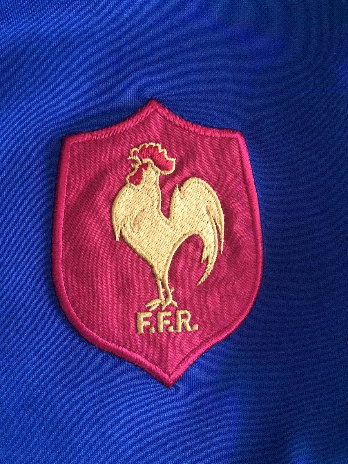 Vintage NIKE FRANCE FOOTBALL VINTAGE QUALITY SPORT SOCCER JERSEY Size US L / EU 52-54 / 3 - 3 Thumbnail