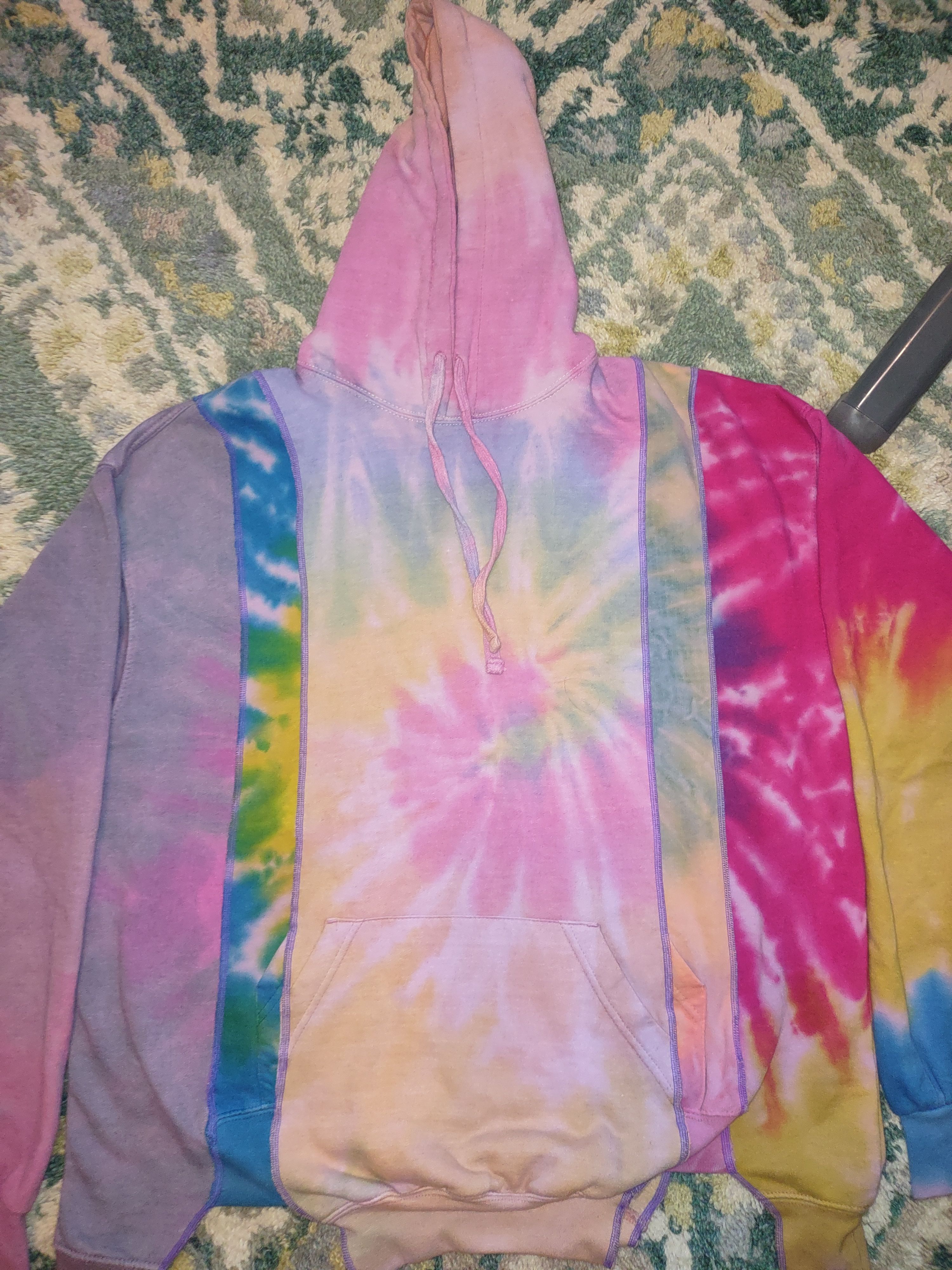 Needles 5 CUTS HOODIE - TIE DYE Size US XL / EU 56 / 4 - 4 Thumbnail