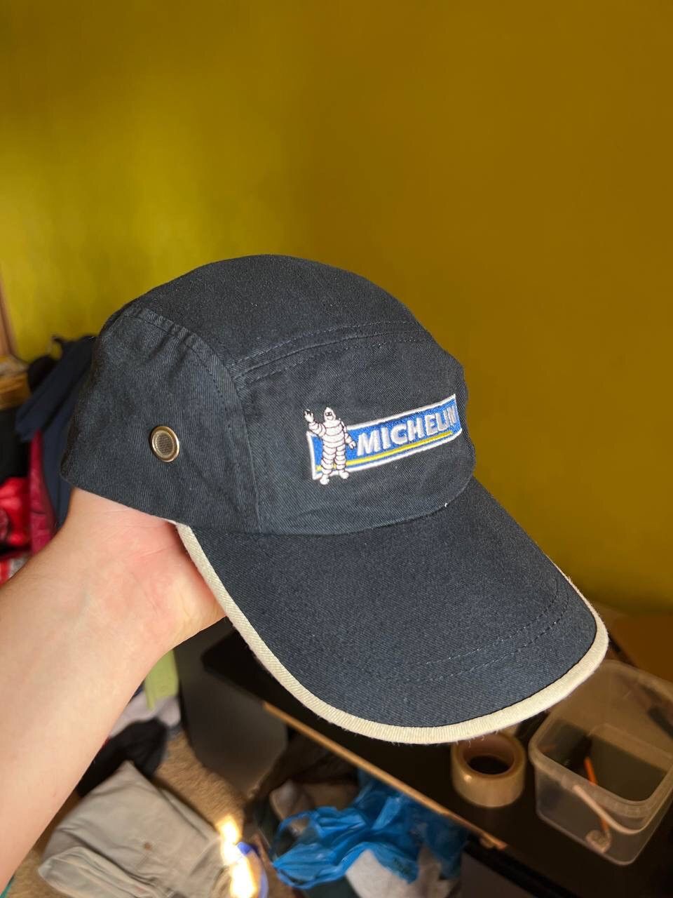 Vintage Vintage Michelin 5 panel Racing Cap Hats Y2K Size ONE SIZE - 1 Thumbnail